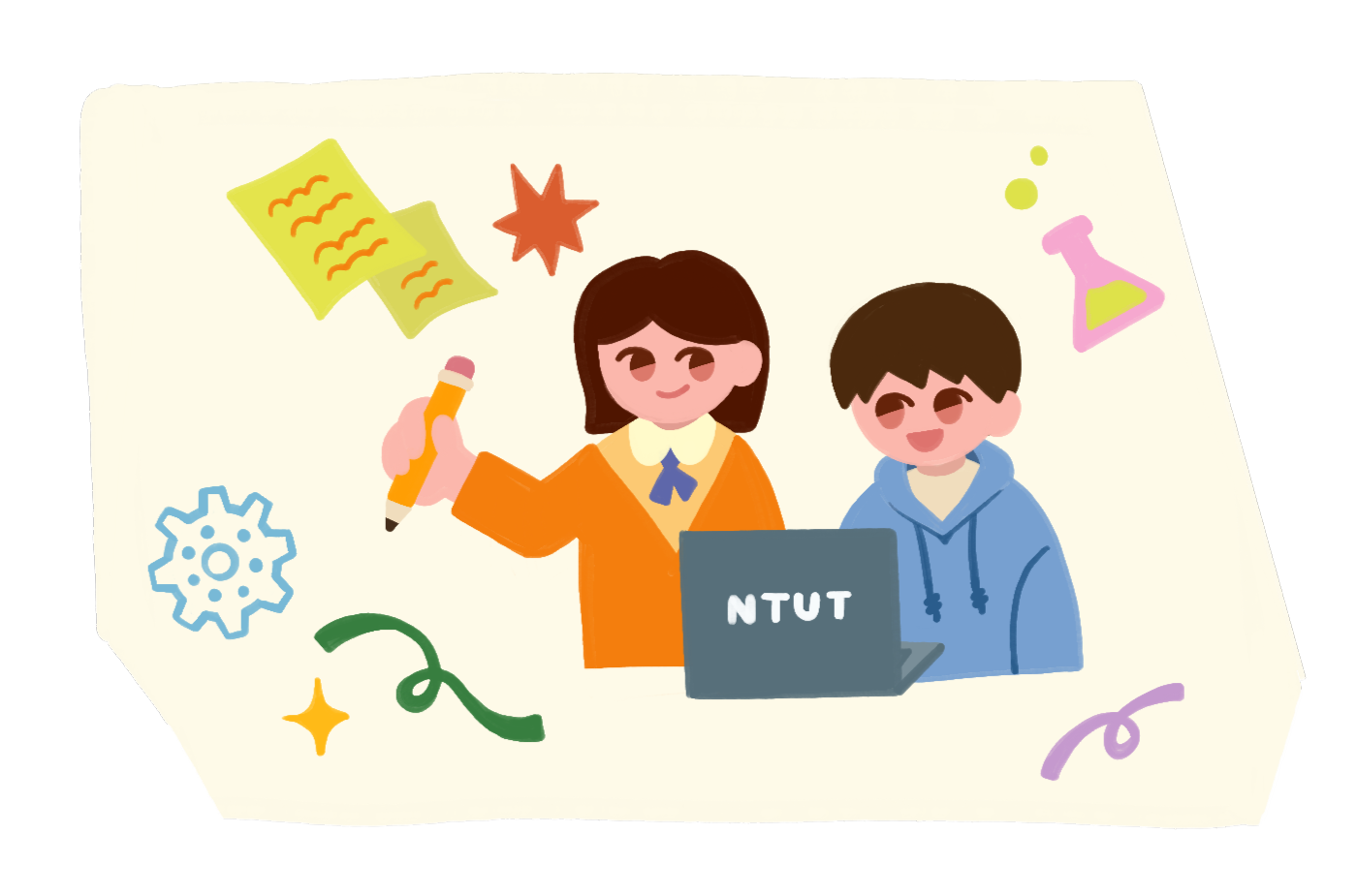 北科大系學會與系所活動插圖